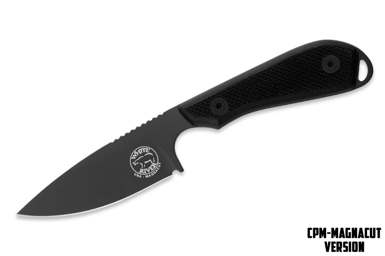 White River M1 Pro, Black G10 Black Blade Magnacut 1