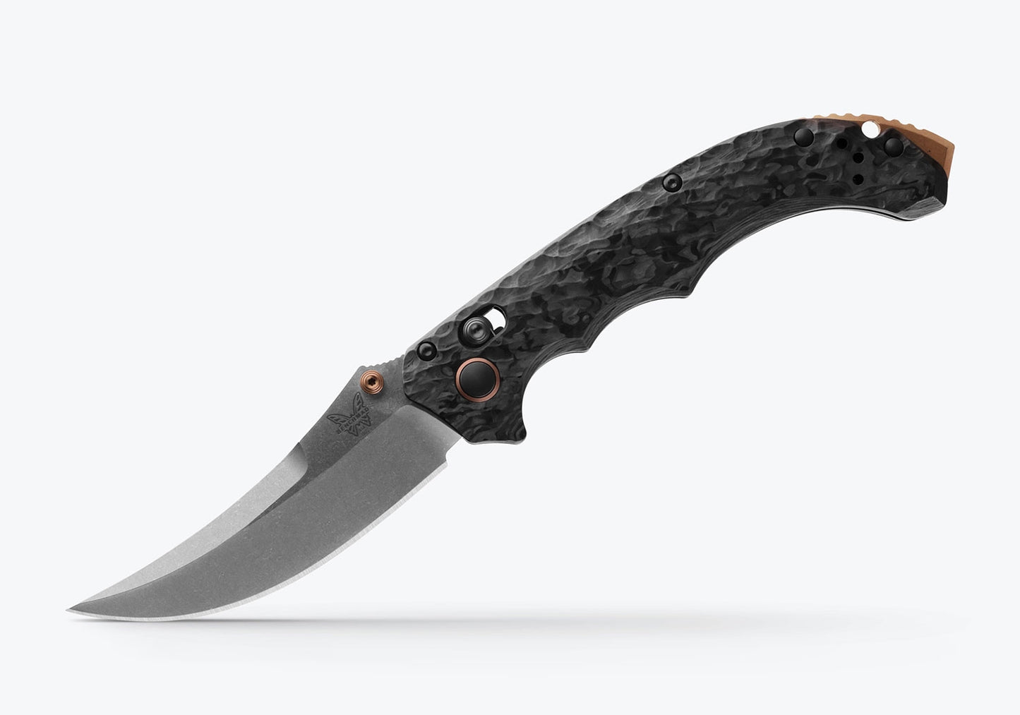 Benchmade 865-02 Mini Bedlam, S90V, Carbon Fiber 1