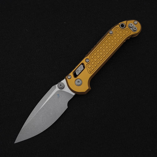 Microtech Knives L.U.D.T. RAM-LOK S/E Frag Tan Apocalyptic Standard