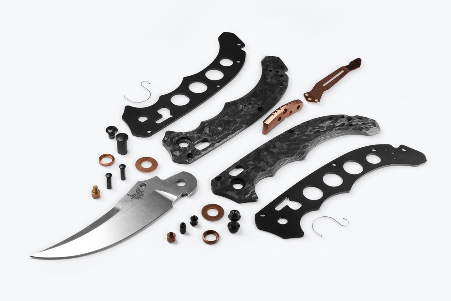 Benchmade 865-02 Mini Bedlam, S90V, Carbon Fiber 5