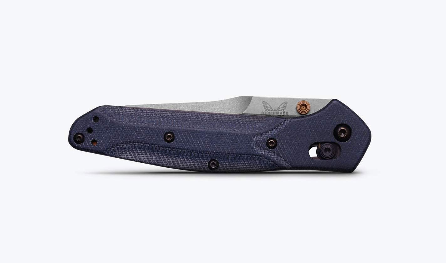 Benchmade 940-04 Osborne, Blue Denim Micarta 3