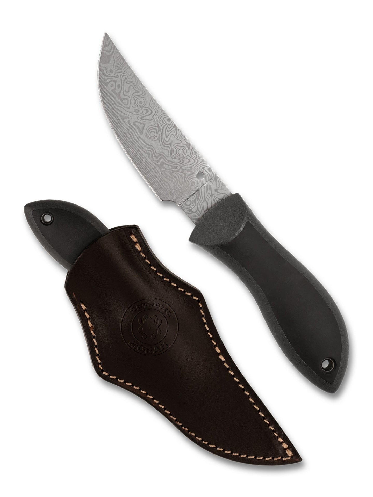 Spyderco FB01PGYD Moran Damasteel SPRINT RUN