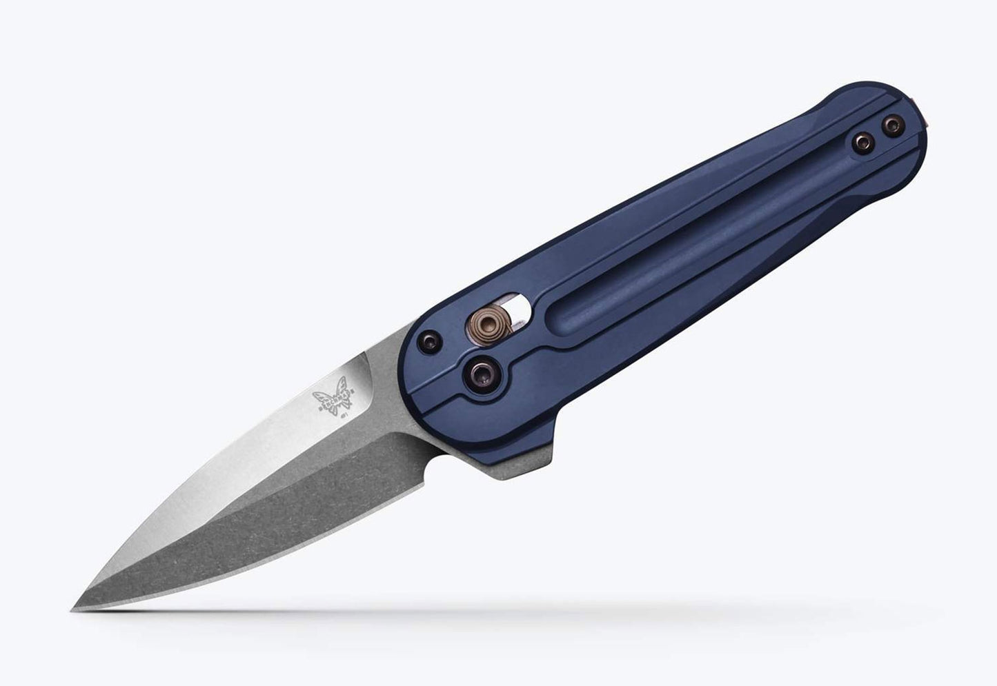 Benchmade 491 Lowden Axis Flipper Crater Blue 2