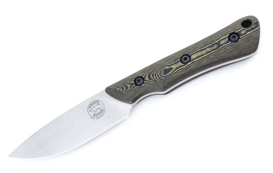 White River Knives Brave Maple/ Black Richlite, Magnacut