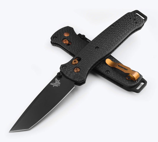 Benchmade 537BK-10 Bailout Black Blade, Carbon 1