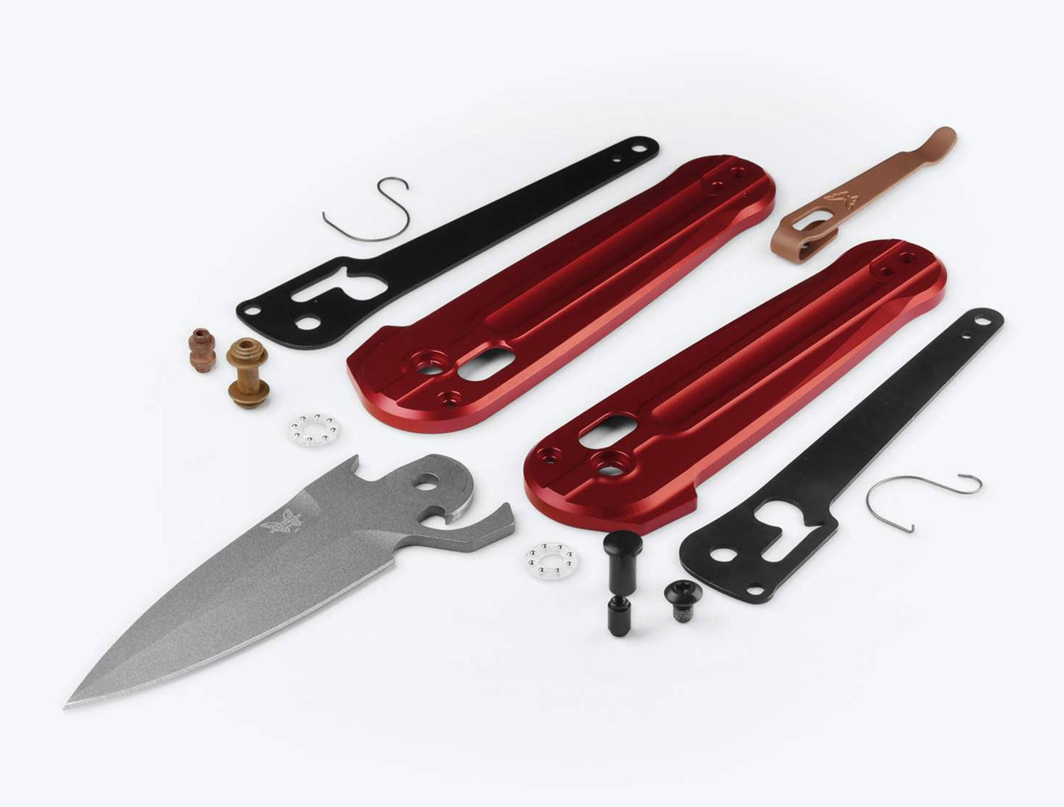 Benchmade 491GY-01 Lowden Axis Flipper Phoenix Red 5