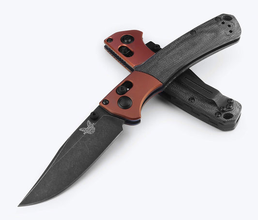 Benchmade 15085BK-04 Mini Crooked River Black Micarta 1