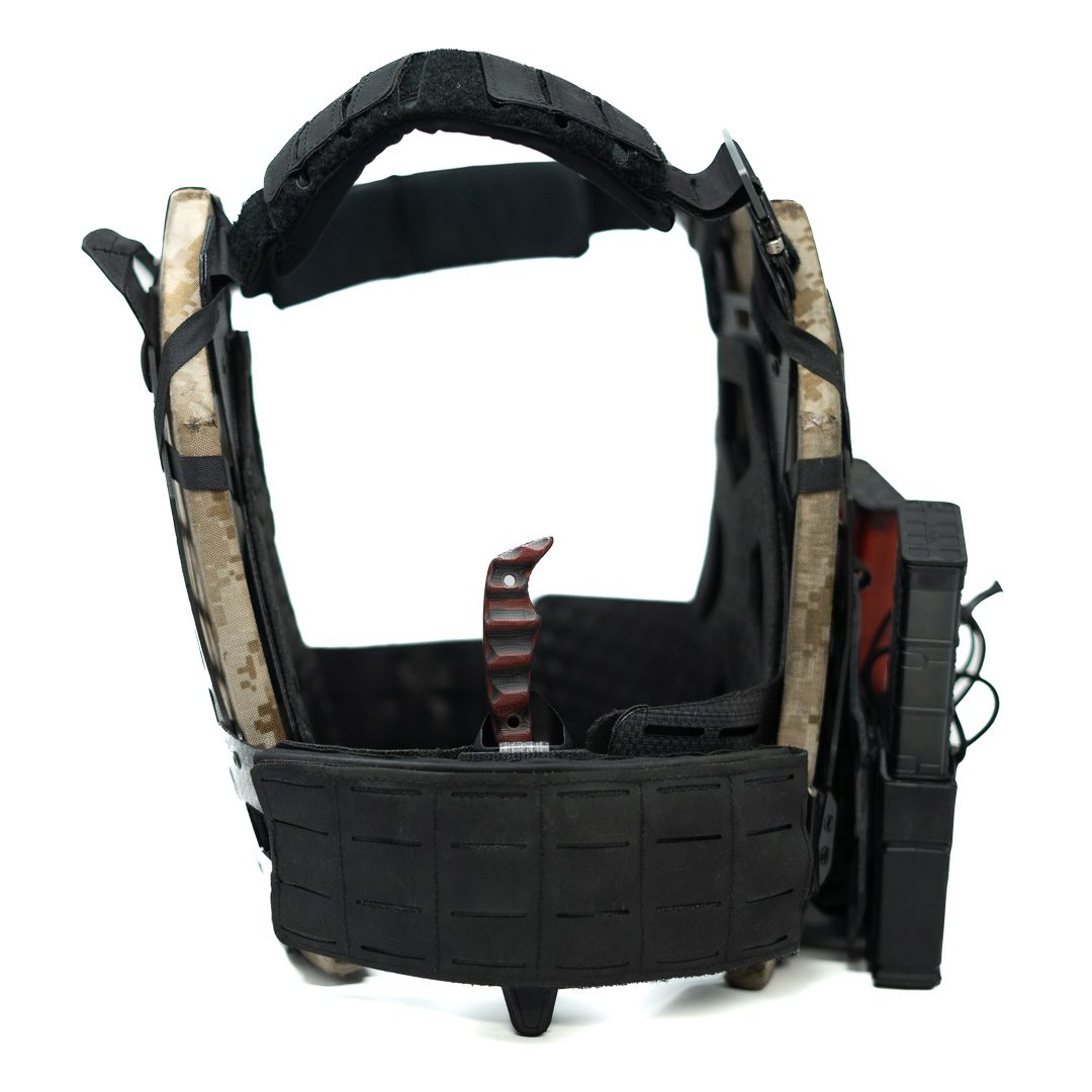 Dynamis Alliance Armor Carrier Hook Velcro – Blade Sheath – Black 5