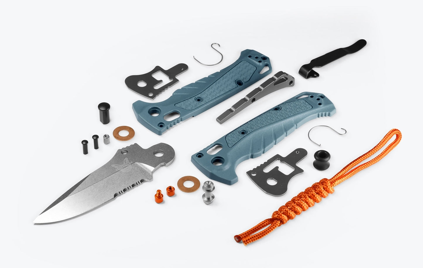 Benchmade 18065S Mini Adira Serrated, Depth Blue 5