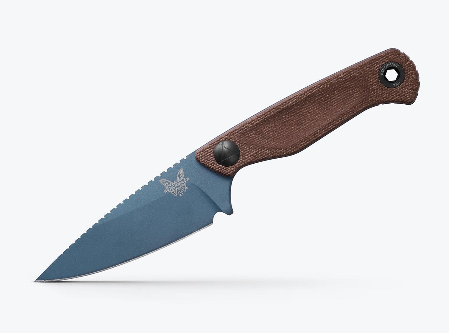 Benchmade 203BT-03 Dacian, Blue Blade, Leather 4
