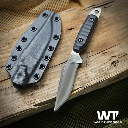 Work Tuff Gear Kitsune T (SK85) Retro Washed, Sculpted Black with Red liner 3