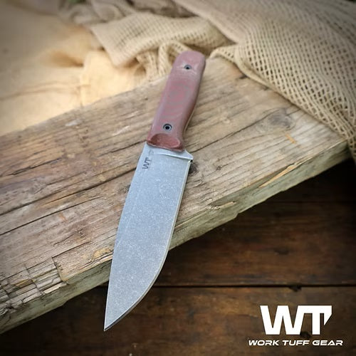 Dark washed, Canvas Micarta 1