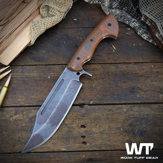 Work Tuff Gear PWB-7 (SK85), Devil APO, Hunter Orange Camo Gator