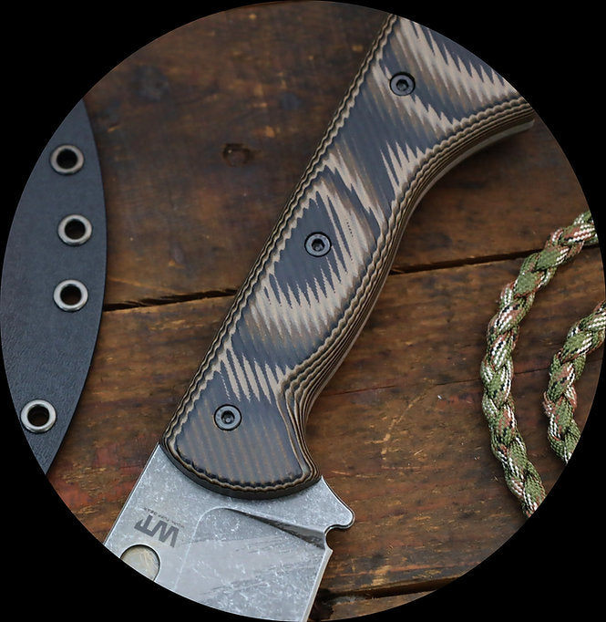 Work Tuff Gear V44B (SK85) Tiger Stripes, Pit Viper G10 Textured Grip 4