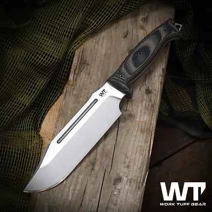 work tuff gear messer Work Tuff Gear Commander (Bohler K329) Satin Outdoor Bushcraft Messer – knifeaddict