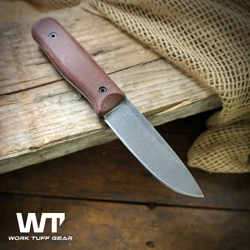 Work Tuff Gear Forester Gen 3 K329 - Dark washed, Canvas Micarta 2