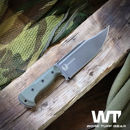 Work Tuff Gear Ranger, Dark Washed, OD Green with Brown Liner 2