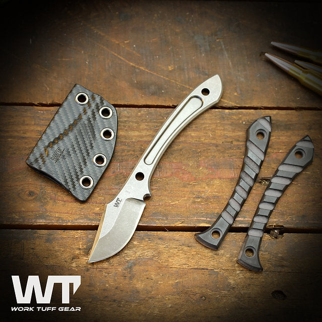 Work Tuff Gear Lightfoot Dark Washed, EDC fixed blade – knifeaddict