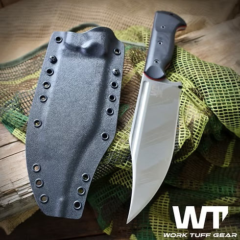 Work Tuff Gear Ranger, Light Tiger Stripes, Black with Red Liner 1