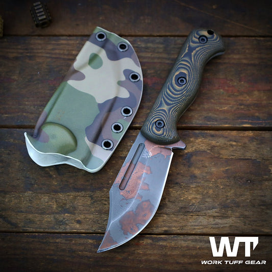 Work Tuff Gear V44C (K329) Copper Washed, Tiger Camo G10