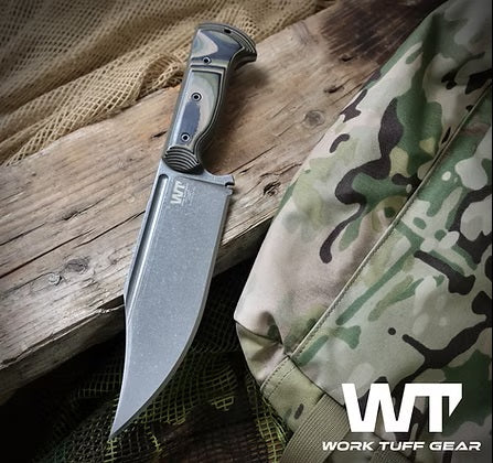 Work Tuff Gear Ranger, Dark Washed, Jungle Camo 1