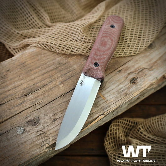 Work Tuff Gear Forester Gen 3 K329 - Two-Tone Scandi, Canvas Micarta