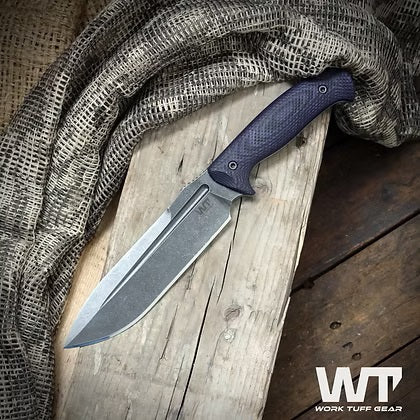 Work Tuff Gear Elbrus Gen 2 Satin, Purple Camo Gator Grip