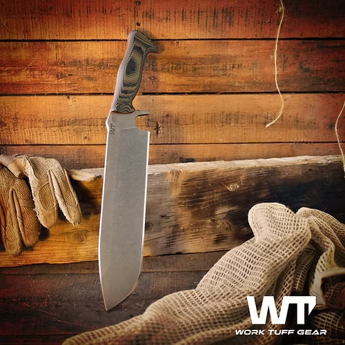 Work Tuff Gear Mt. Man, Dark washed, Wilderness Camo Textured 1