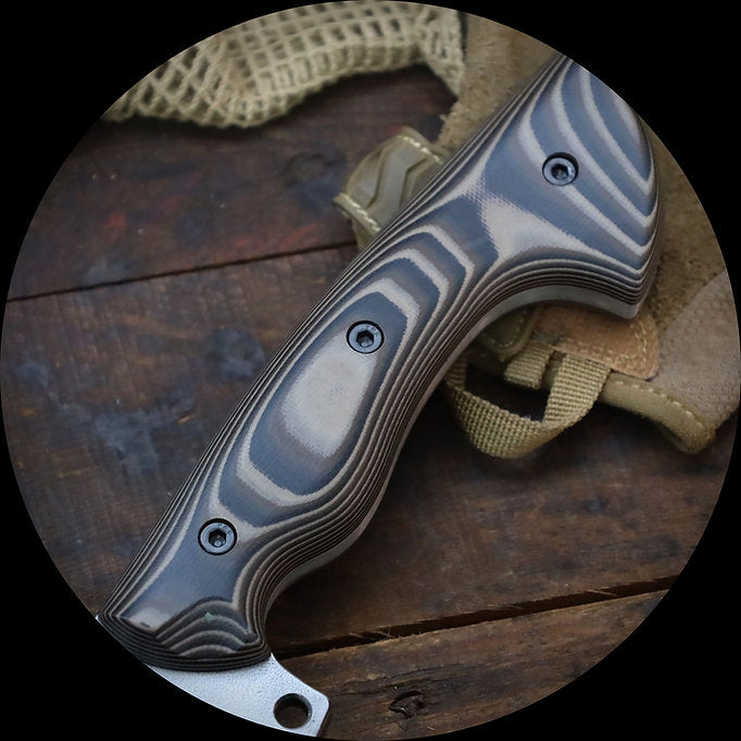 Work Tuff Gear PWB-9-NC (K329) Satin, Pit Viper Camo G10 5