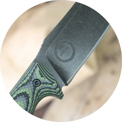 Work Tuff Gear Atayal, Dark washed, Zombie Green Camo Gator Grip 3