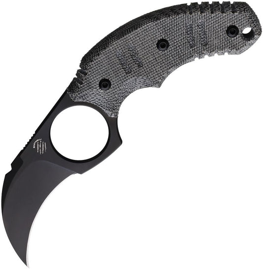 Bastinelli Ligament black canvas micarta 1