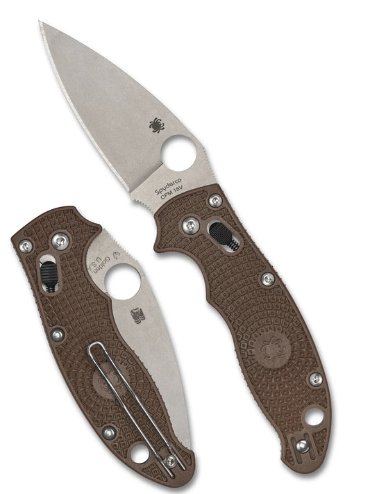 Spyderco C101PBN15V2 Manix 2 Lightweight CPM 15V SPRINT RUN 1