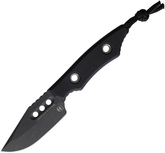 Heretic Knives - Kobold Bowie Battleworn Black - CPM Magnacut 5