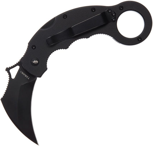 High Desert Blade Works TARANI Journeyman BRAMP Karambit ALL BLACK 1