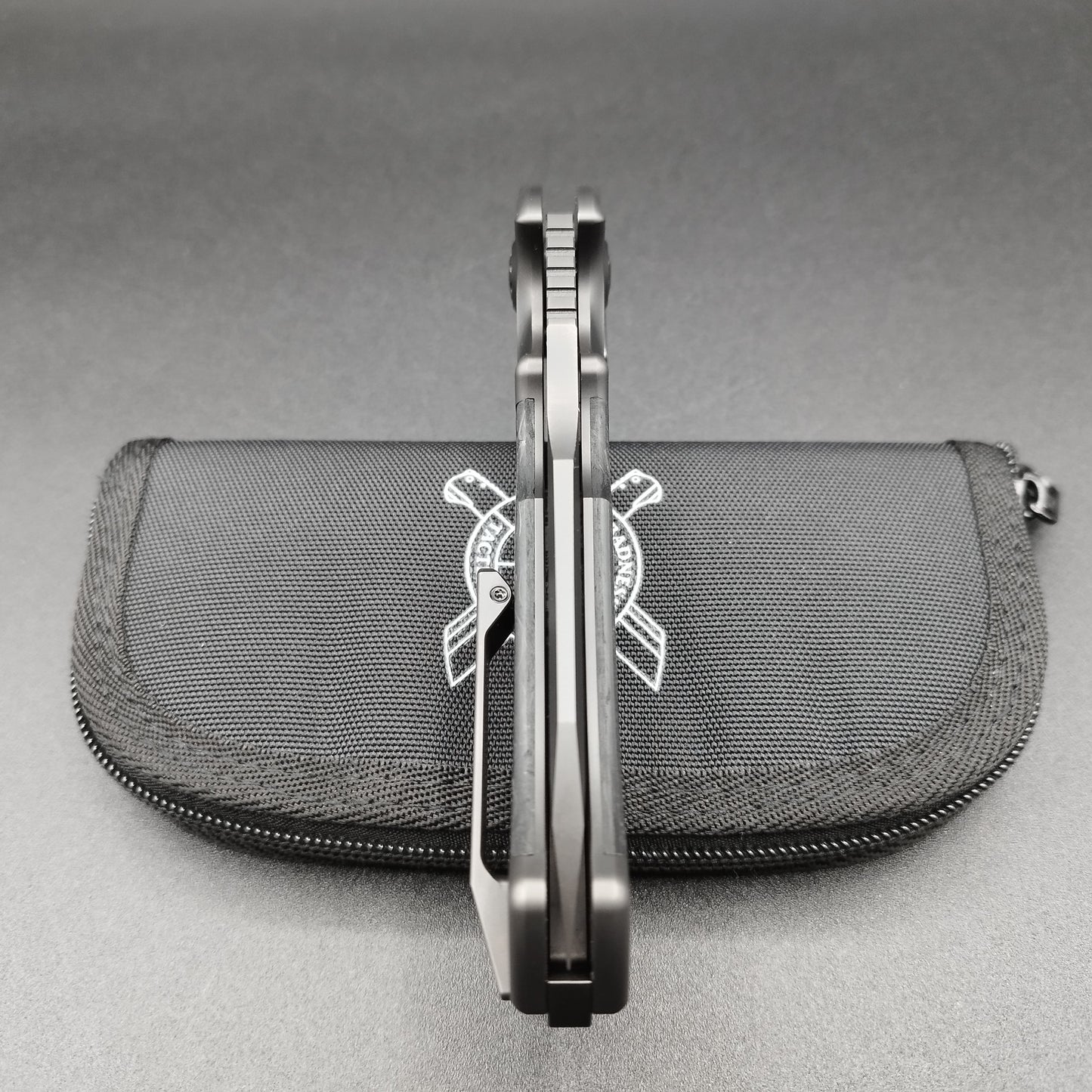 ADV Ronin All Black Titan Carbon Fibre Inlay S35VN 5
