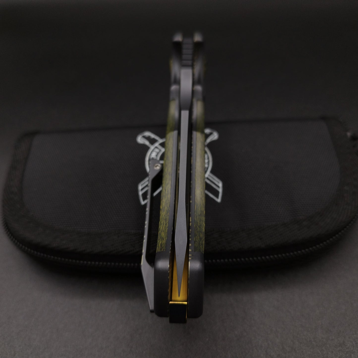 ADV Ronin Kalgard Titan Yellow Carbon Fibre Custom Laser Art 6