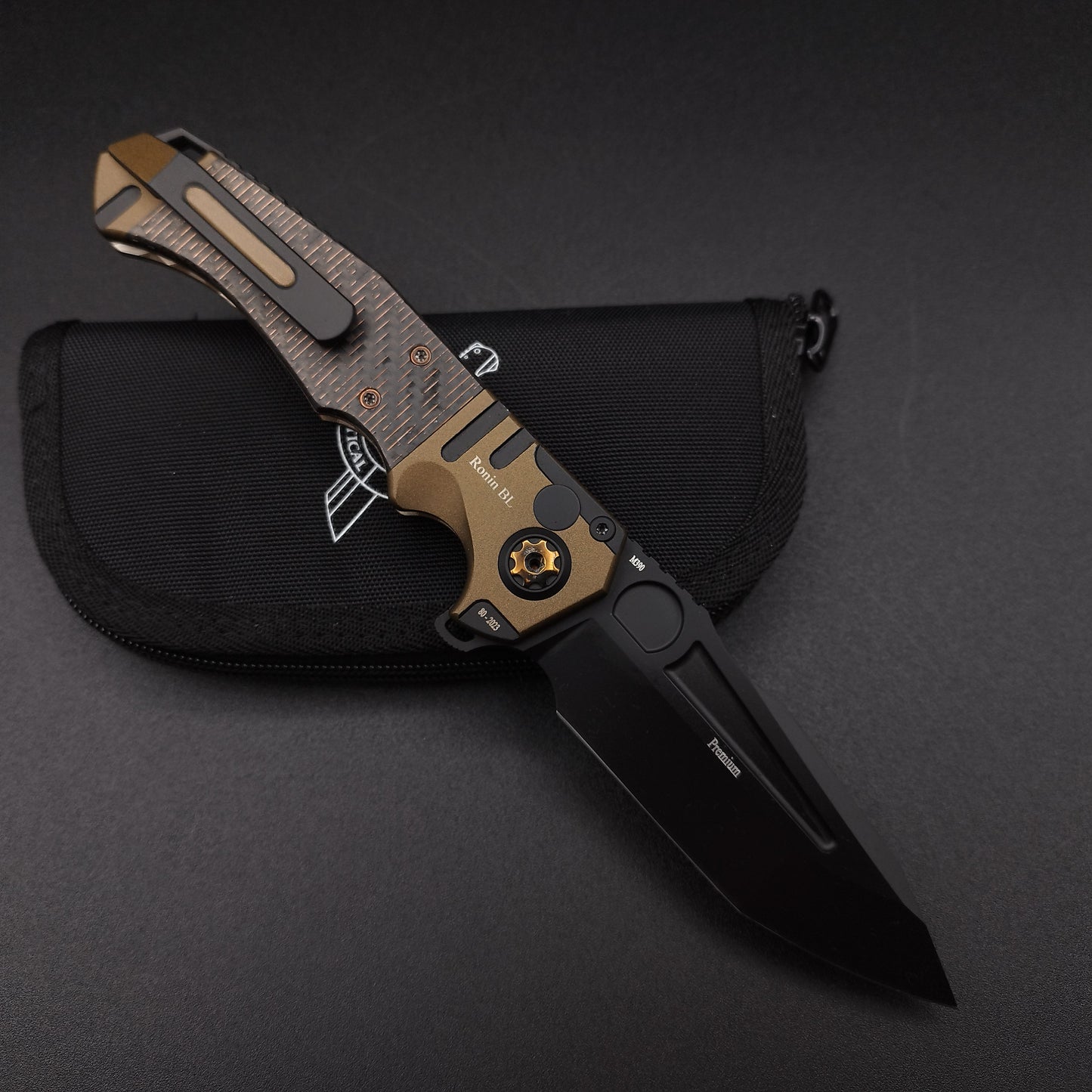 ADV Ronin Golden Titanium with Copper Carbon Fibre Inlay 2
