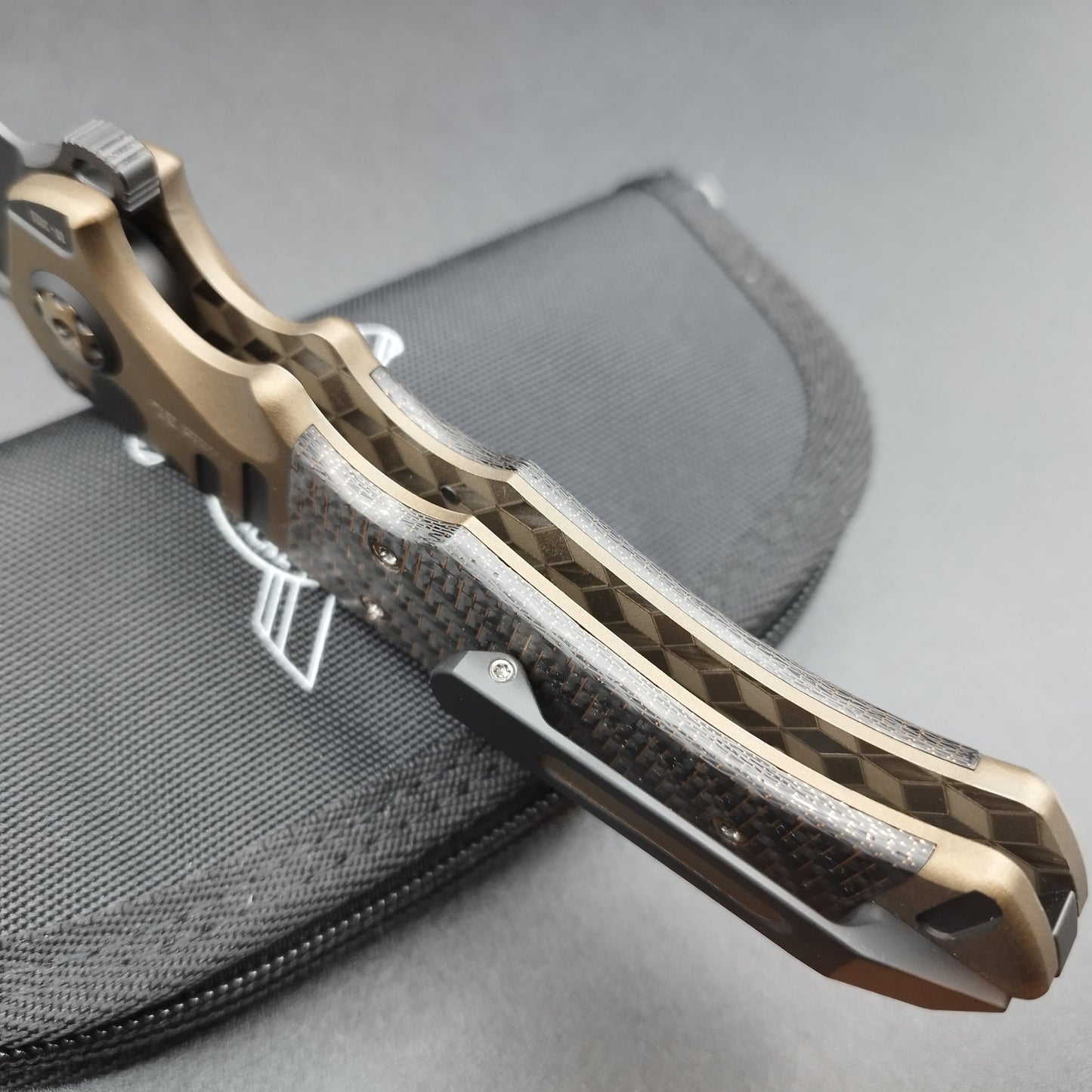 ADV Ronin Golden Titanium with Copper Carbon Fibre Inlay 3
