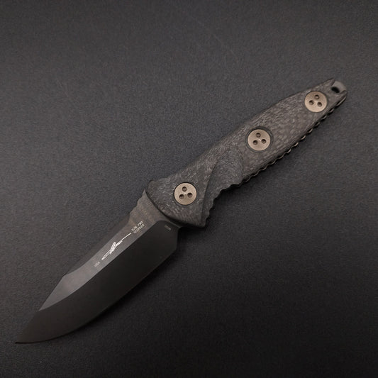 Microtech Knives Socom Alpha Mini S/E Black DLC CF 1
