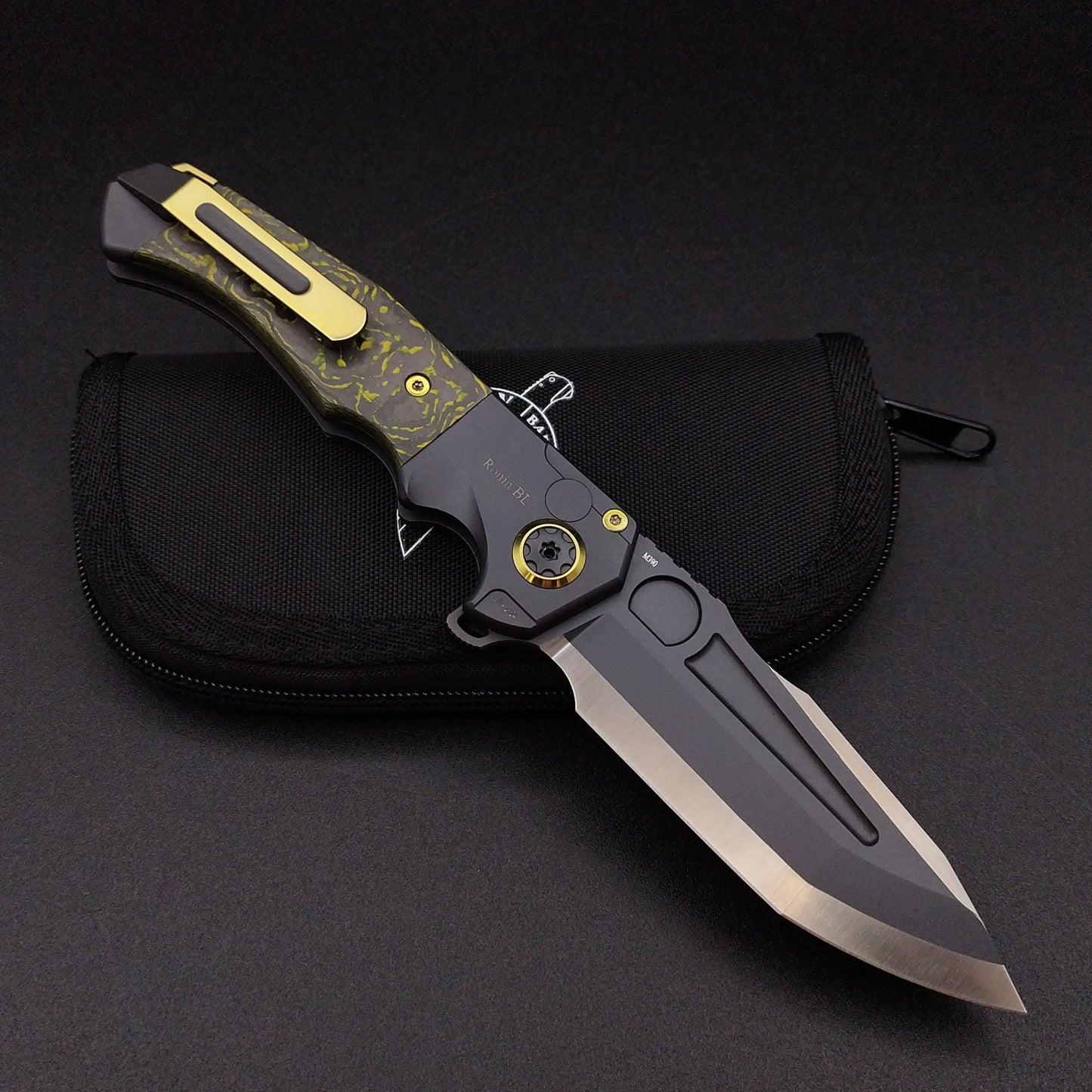 ADV Ronin Kalgard Titan Yellow Carbon Fibre 2