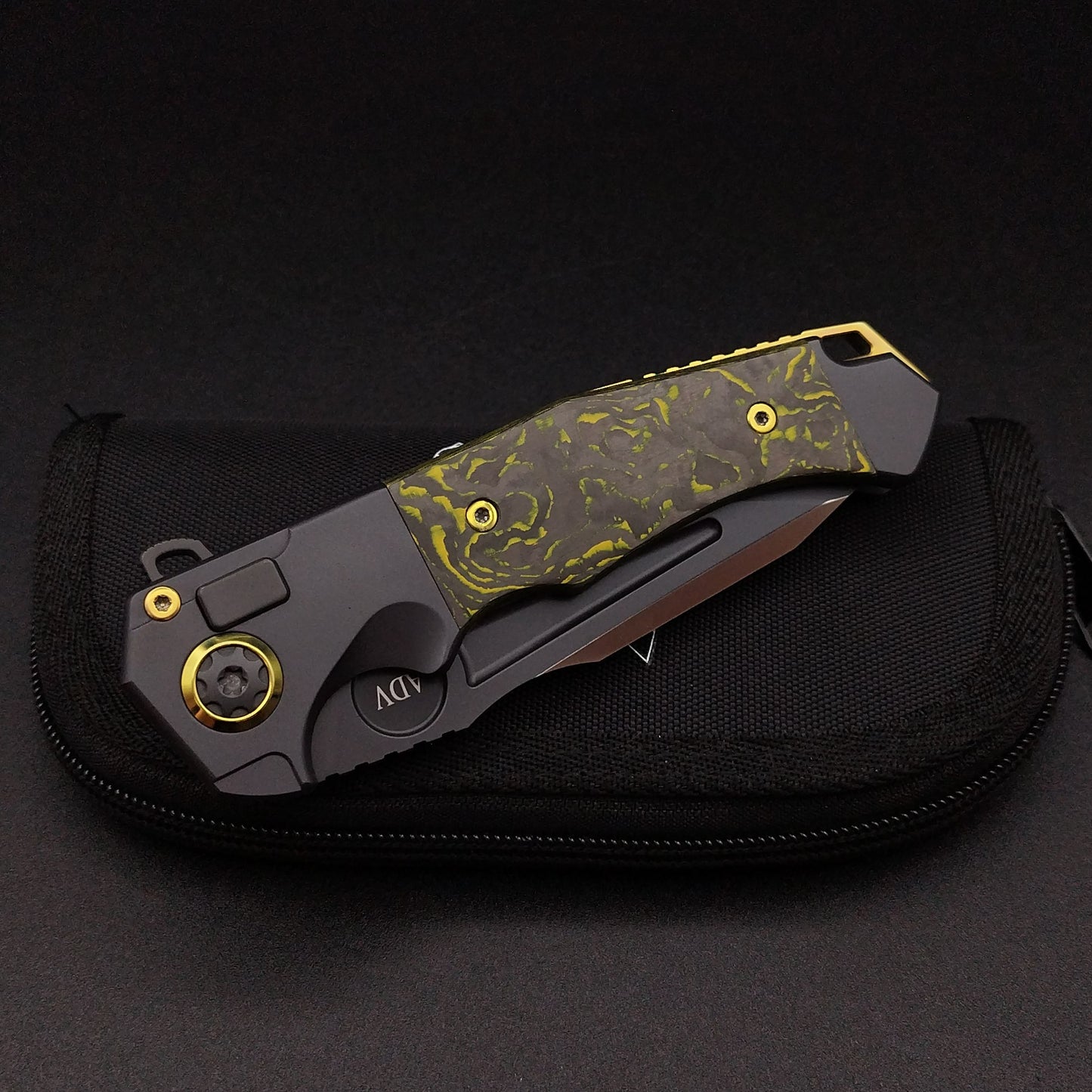 ADV Ronin Kalgard Titan Yellow Carbon Fibre 3