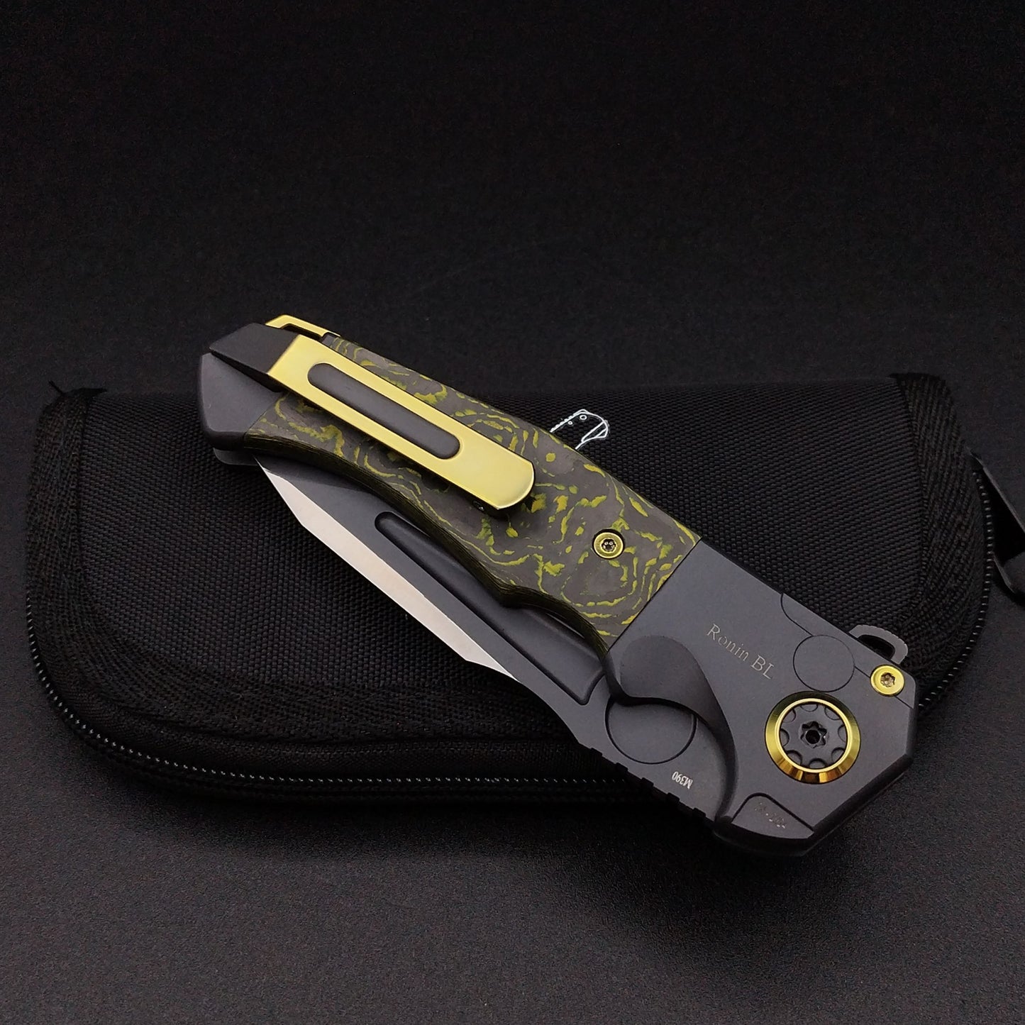ADV Ronin Kalgard Titan Yellow Carbon Fibre 4