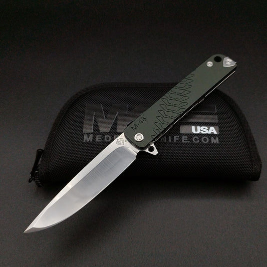 Medford M-48 Framelock, Green Aluminum 1