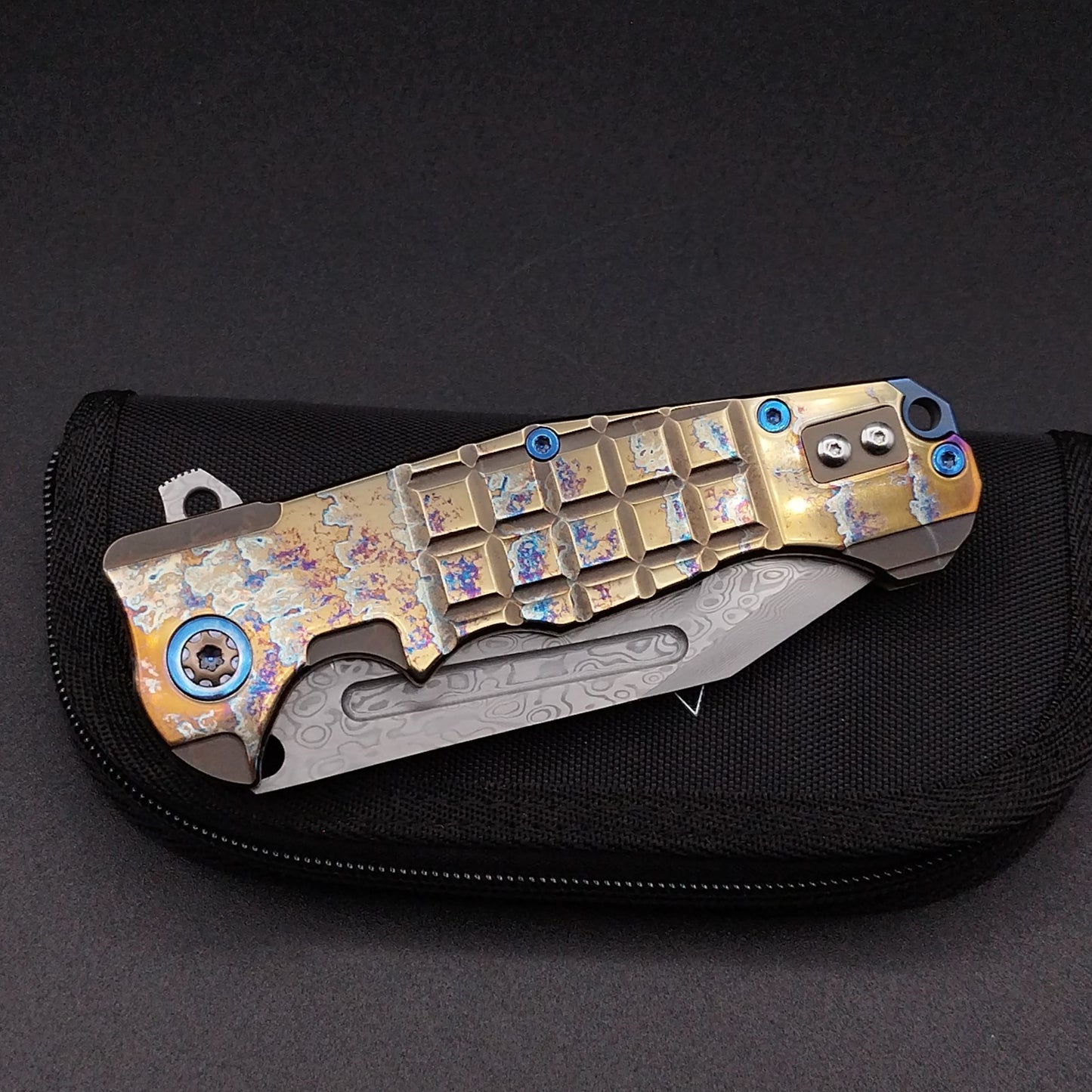 ADV Tracker Custom, Acid Rain fragged, Damascus 5