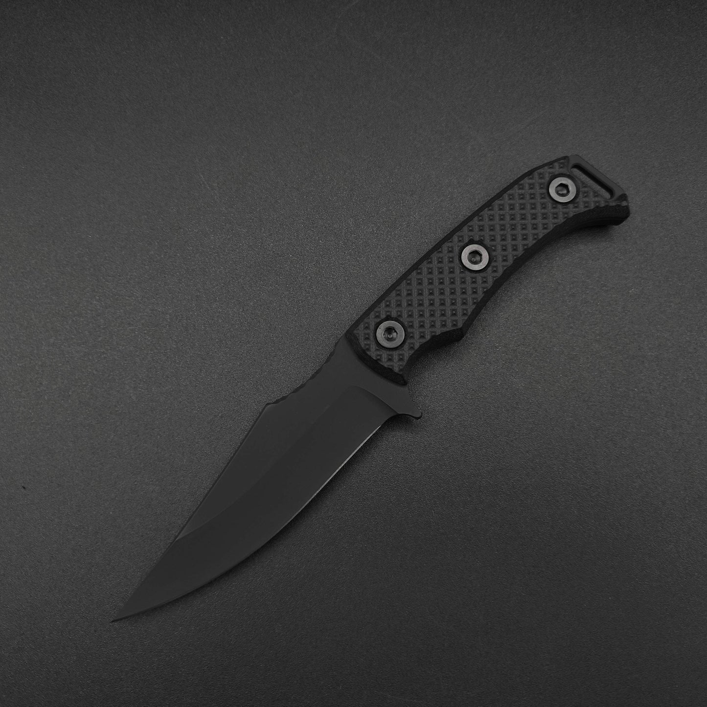 Half Face Blades Tosahwi Black G10 Armor Black Cerakote 2