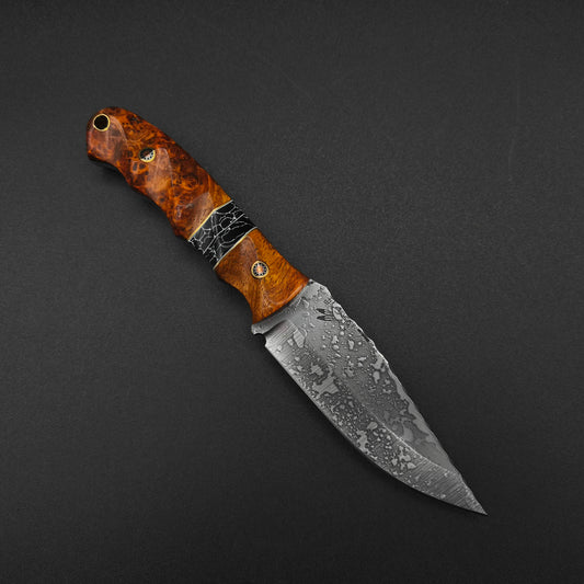 Half Face Blades Disaster Crow Jr Afzelia and Lion's Blood Amboyna 1