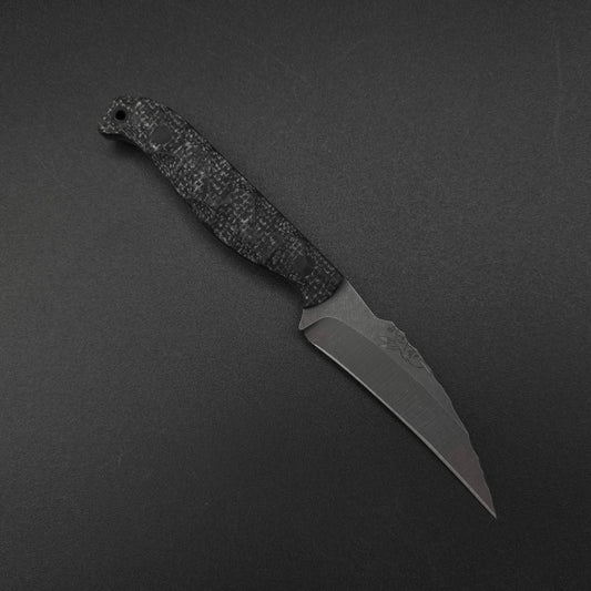 Half Face Blades Gula Gula Black Canvas Micarta and Rubber 1