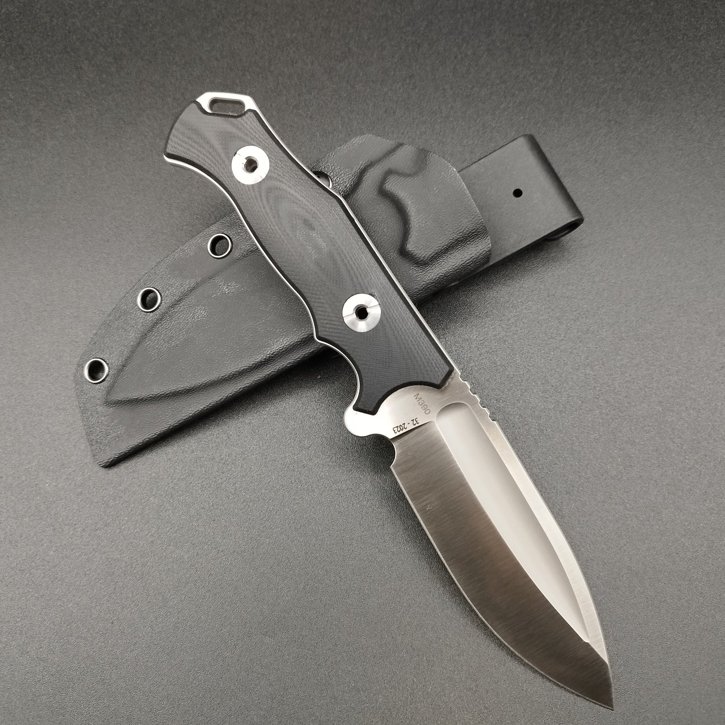 ADV Kudu Hunter G-10 M390 Steel No Choil