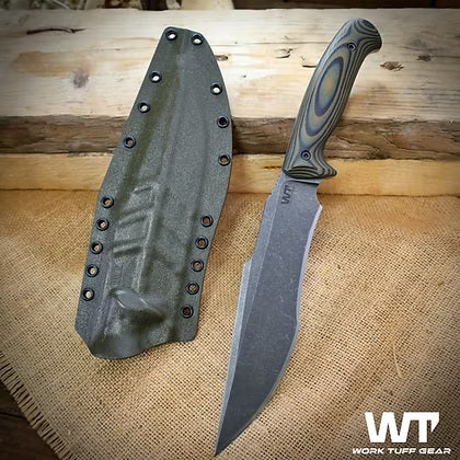 work tuff gear Work Tuff Gear Lanzeta, Dark Washed, Tree Bark Camo Bushcraft knife – knifeaddict