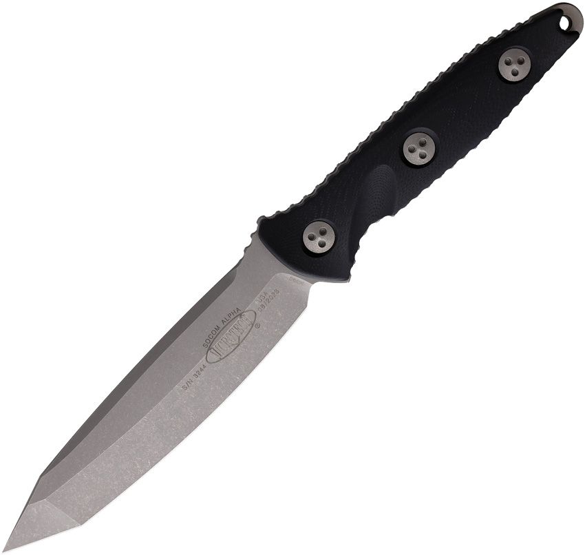Microtech Knives Socom Alpha T/E apocalyptic finish 2